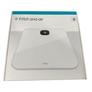 Fitbit Aria Air Smart Body Scale White Model FB203 Bluetooth Digital Weight BMI